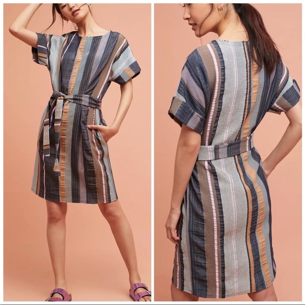 Anthropologie 34N 118W Austen tunic dress Size XS